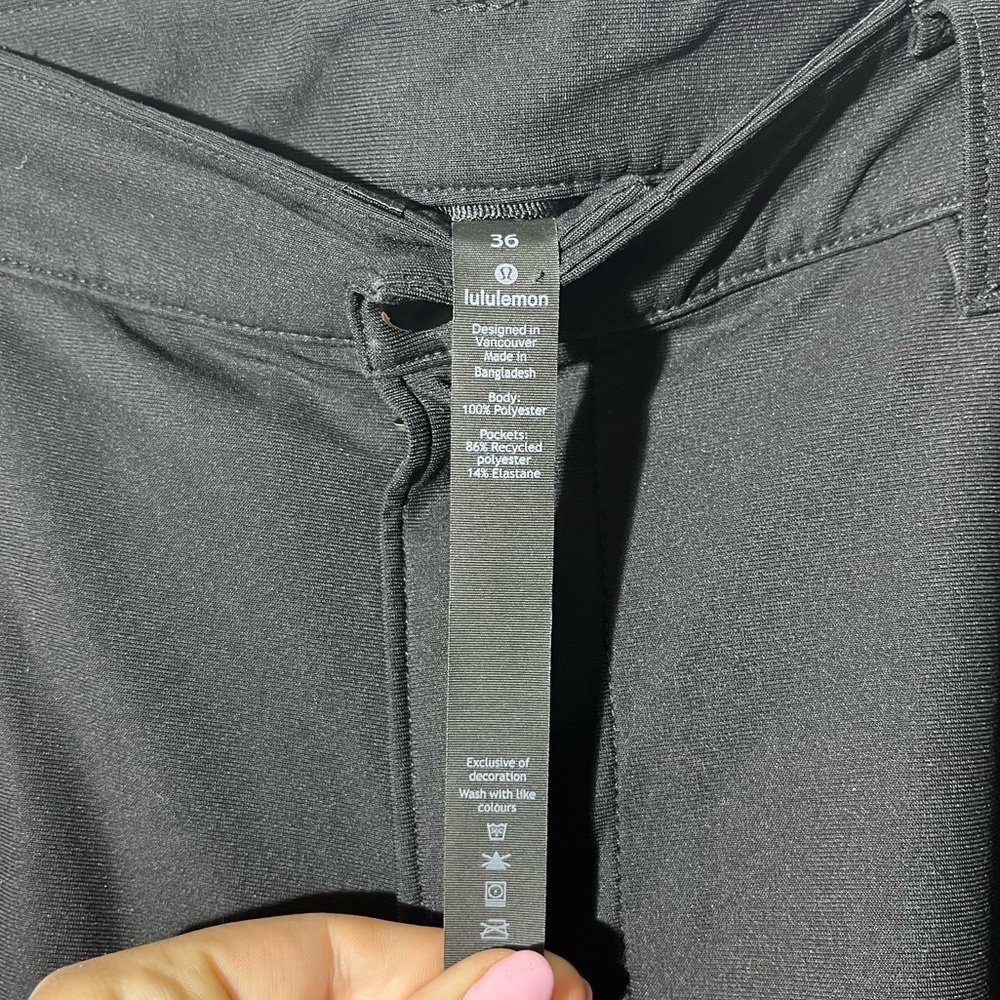 lululemon athletica Black Men's ABC Pants - Picture 3 of 5